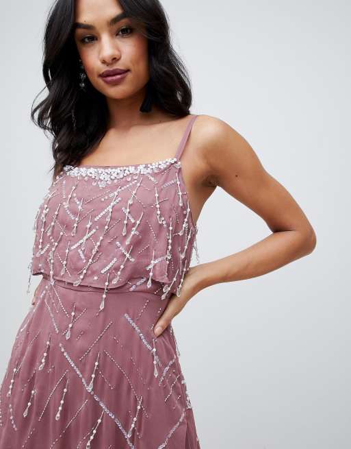 Beaded shop cami dress