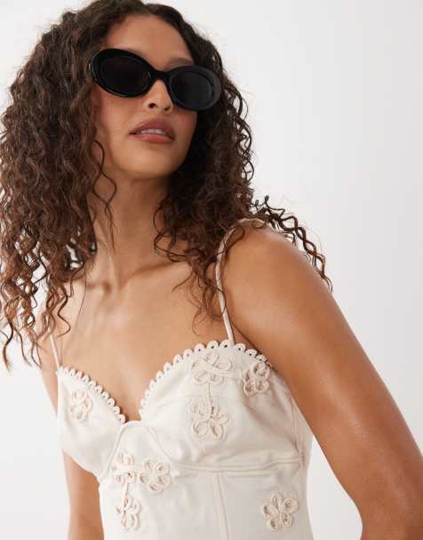 White Floral Dresses | Shop at ASOS