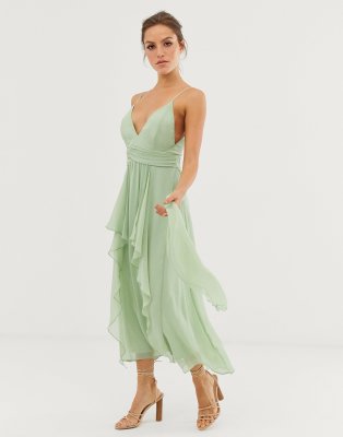 asos layered dress