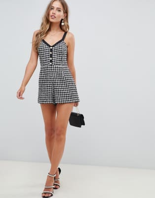 dogtooth playsuit