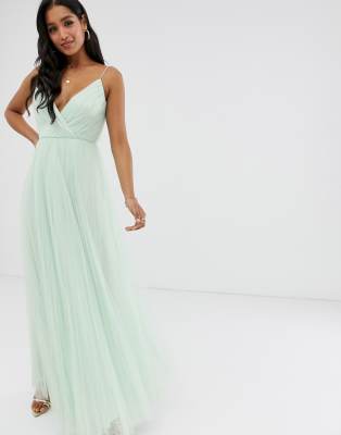 asos mint dress