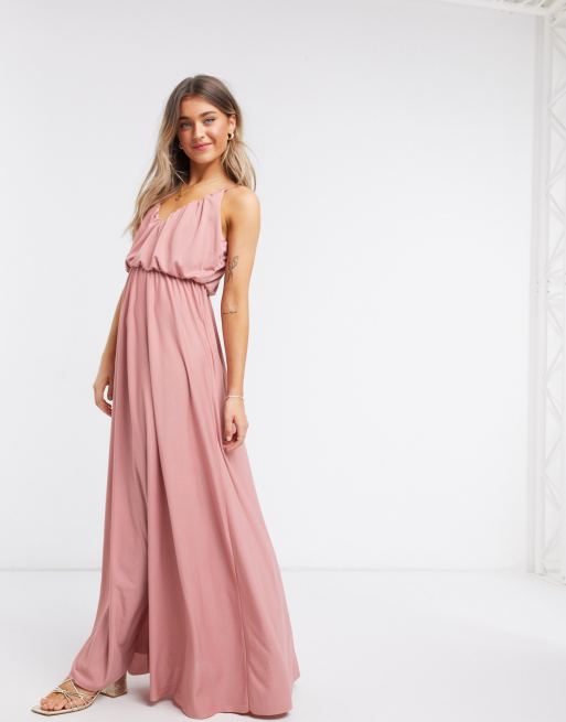 Vania maxi 2025 dress old rose