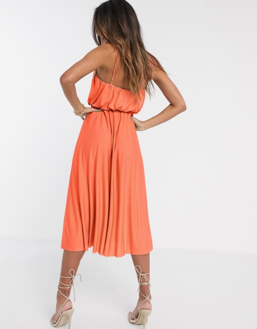 Asos robe online corail