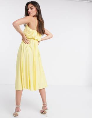 asos lemon dress
