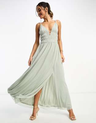 Sage Green Maxi Dress