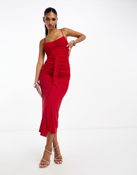 Red Party Dresses Shop at ASOS