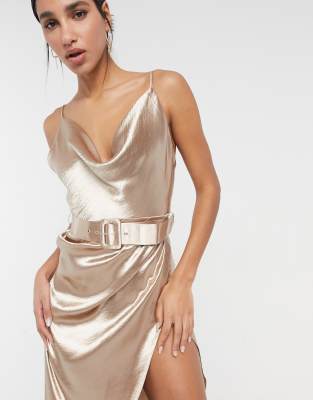 soft gold dress