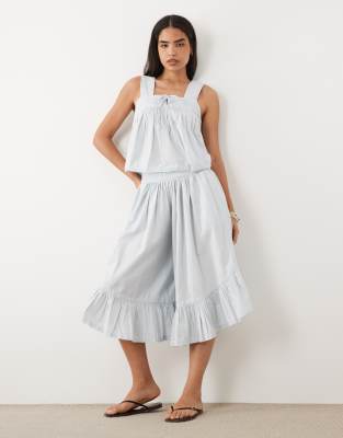Asos Design Cami Top With Crochet Cutwork In Multi