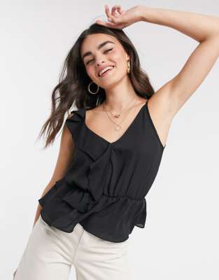 asos black cami