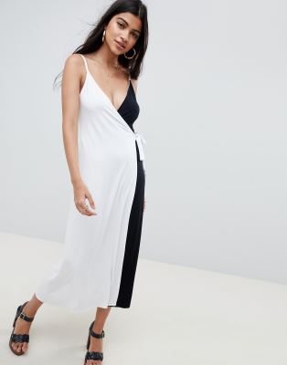 black and white dress asos