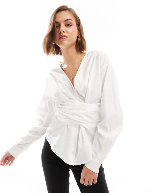 Asos camicia bianca store