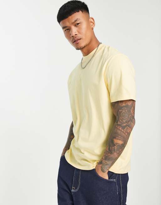 ASOS DESIGN - Camicia comoda gialla