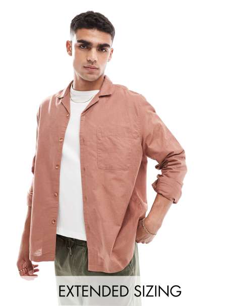 Camicie In Lino Uomo Camicie A Maniche Corte In Lino Da Uomo ASOS