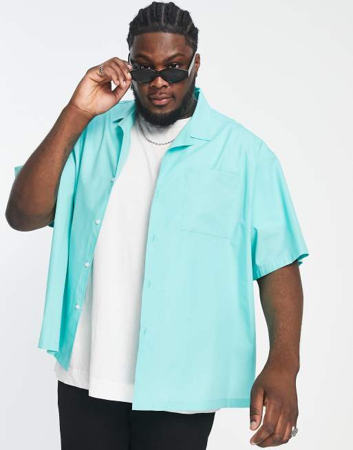 Camicia verde acqua store