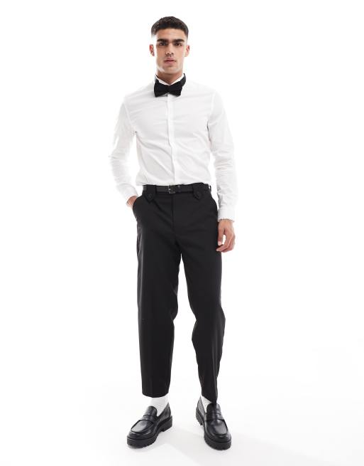 ASOS DESIGN - Camicia elegante bianca vestibilità classica, 3 di 4