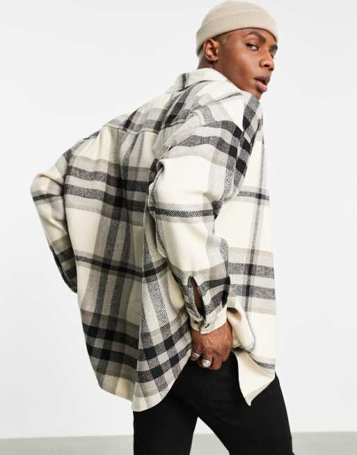 Camicia oversize quadri online
