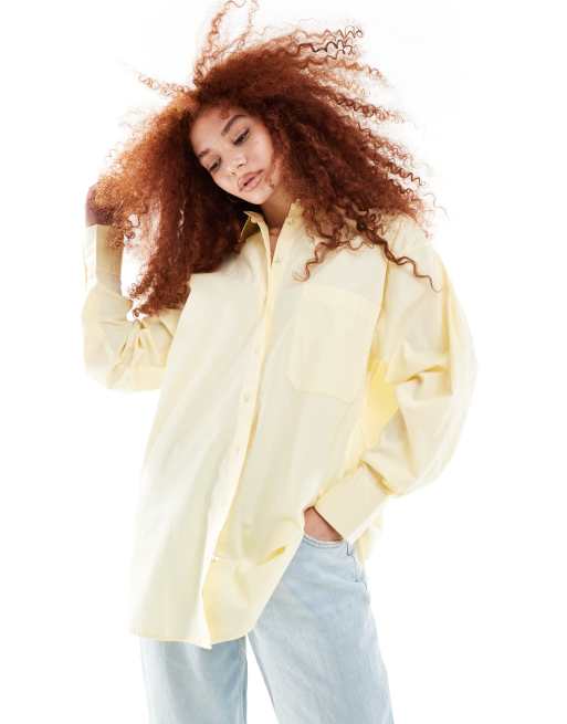 ASOS DESIGN - Camicia oversize color latticello