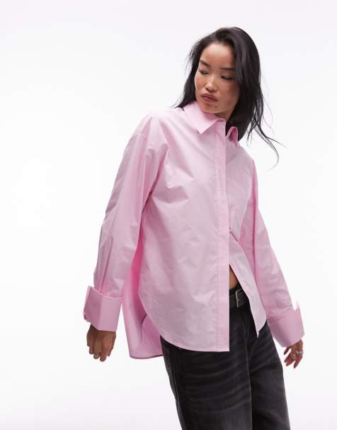 ASOS DESIGN - Camicia oversize rosa - view 1