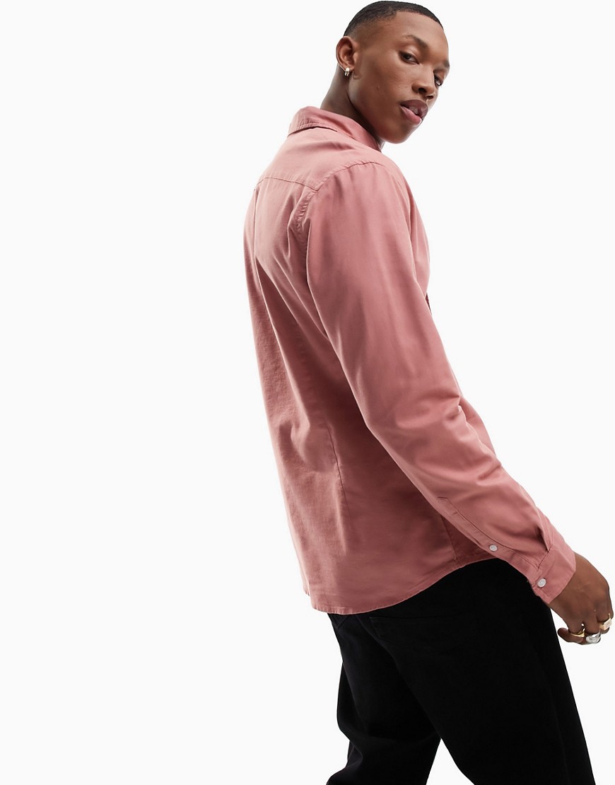 Camicia Oxford slim rosa - ASOS DESIGN Camicia donna  - immagine2
