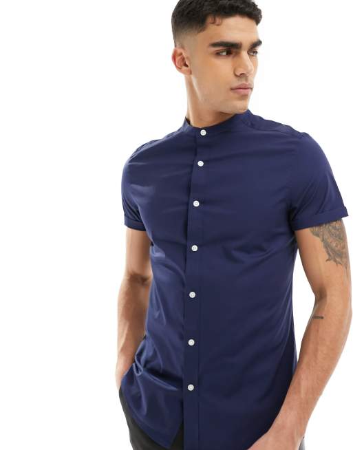 Camicia hot sale maniche arrotolate