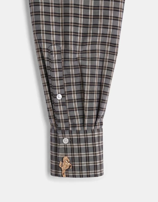 ASOS DESIGN camicia squadrata oversize a quadri, 9 di 9