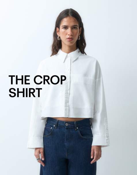 ASOS DESIGN - camisa corta blanca - view 1