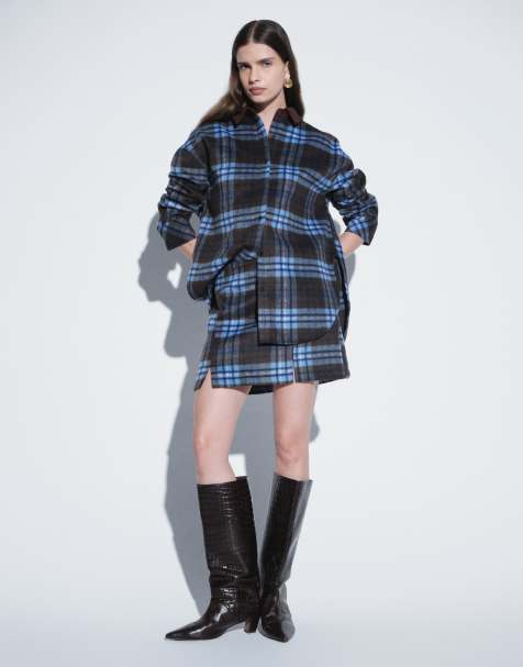 ASOS DESIGN - Camisa extragrande con parte trasera caída (parte de un conjunto) - view 1