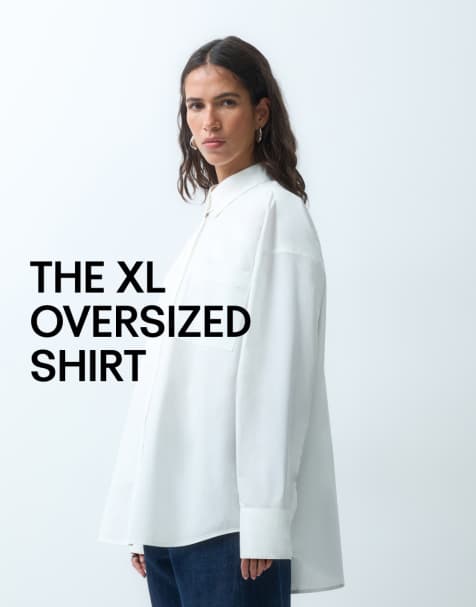 ASOS DESIGN - Camisa extragrande XL blanca - view 1