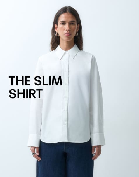 ASOS DESIGN - camisa slim blanca - view 1