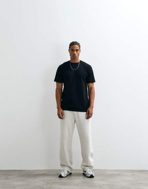 ASOS DESIGN - Camiseta de estar por casa negra con estampado gráfico de martini, 4 de 5