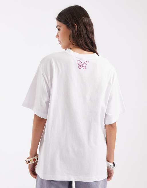 ASOS DESIGN camiseta extragrande con estampado de Hannah Montana, 4 de 4