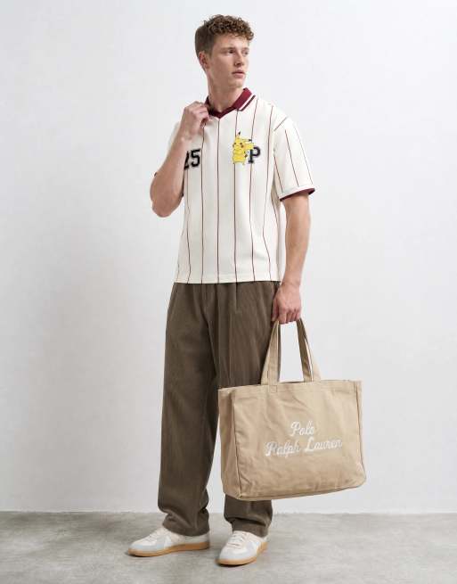 ASOS DESIGN camiseta extragrande con estampado de Pokemon en blanco, 10 de 10