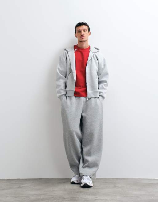 ASOS DESIGN - camiseta oversize boxy con detalle de panel en rojo, 3 de 5