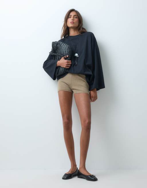 ASOS DESIGN - camiseta oversize de manga larga negra, 2 de 5