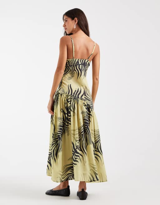 ASOS DESIGN Camisole-Maxikleid mit asymmetrischem Rock, 4 von 4