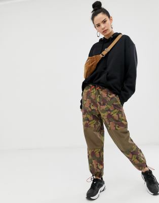 asos camo joggers