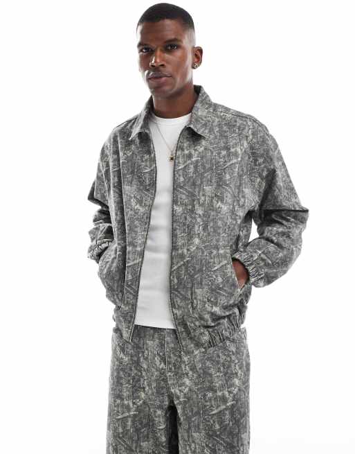 ASOS DESIGN camo print set
