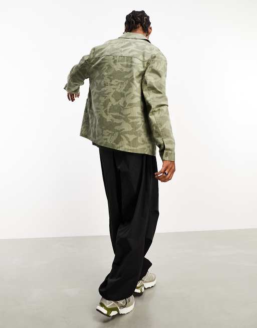 Reversible Pants With Camo Jacquard - Men - Ready-to-Wear