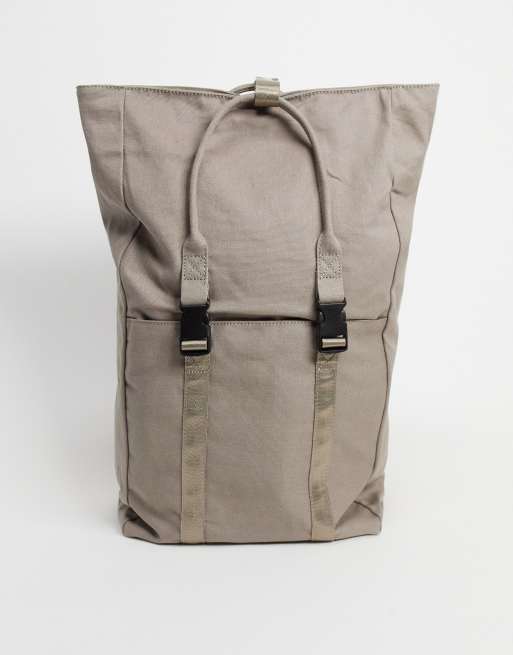 Asos store canvas backpack