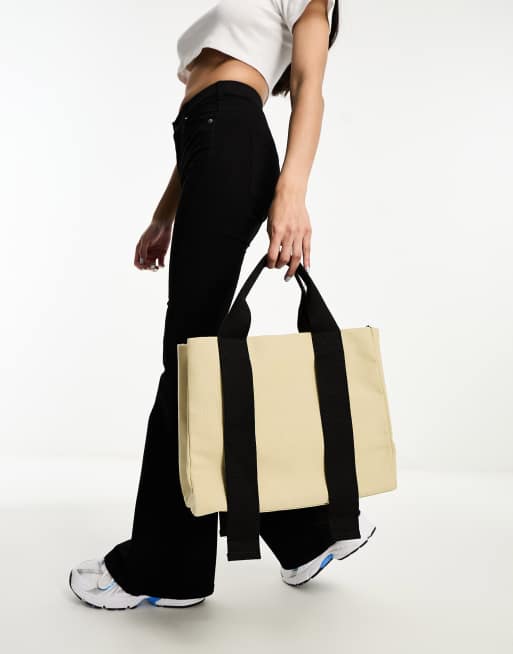 Canvas tote bag 2025 with crossbody strap