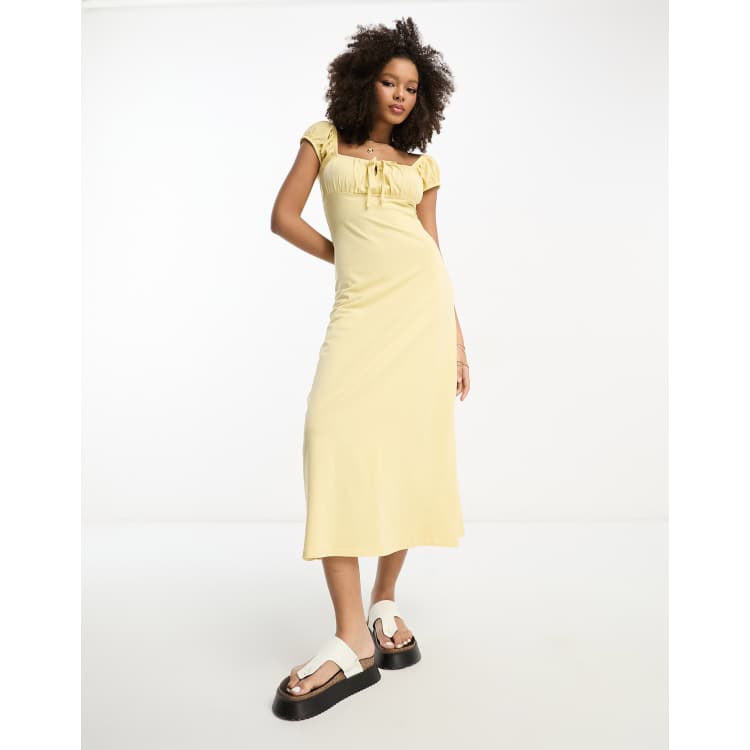 Lemon Midi Dress