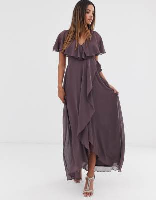 asos cape dress