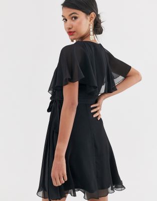dip hem dress asos