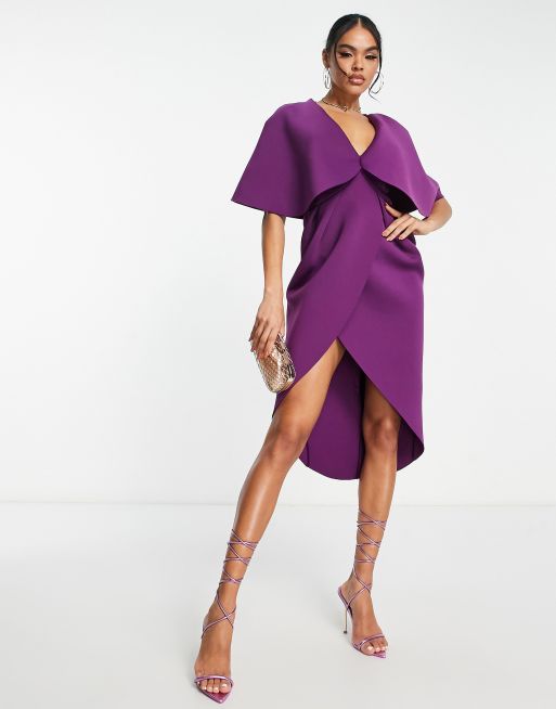 Asos maternity cheap cape dress