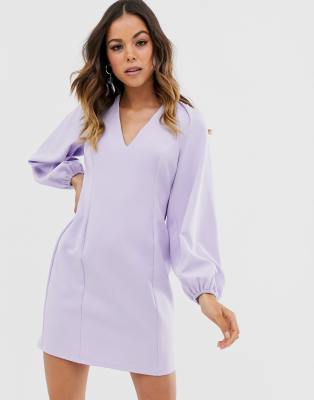 asos cape sleeve dress