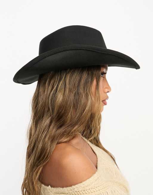 Cappello Da Cowboy Unisex Marrone Con Stella A Cinque Punte - Leggero In Cotone E Poliestere, Per Feste E Outdoor