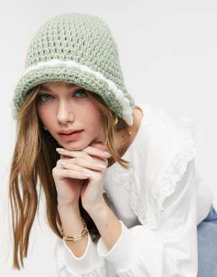 Cappello All'uncinetto Alla Fragola - Cappello Alla Fragola Fatto A Mano | Cappello Da Pescatore Alla Fragola Lavorato A Maglia | Cappello Da Pescatore All'uncinetto Da Donna | Cappelli Lavorati A Mag