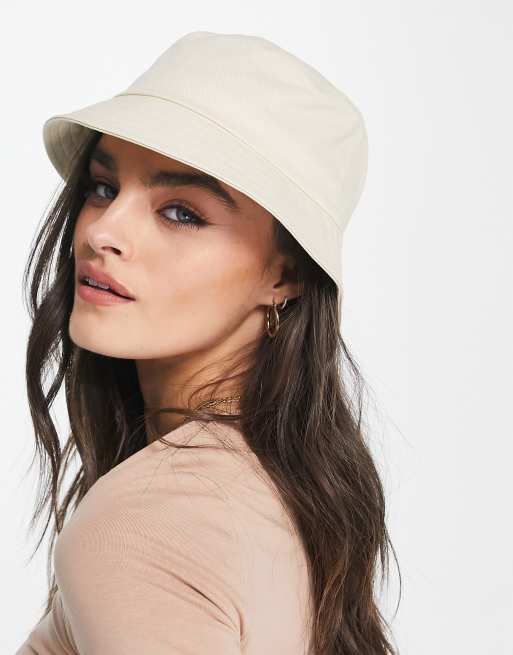 ASOS DESIGN - Cappello da pescatore rosa in tela slavata