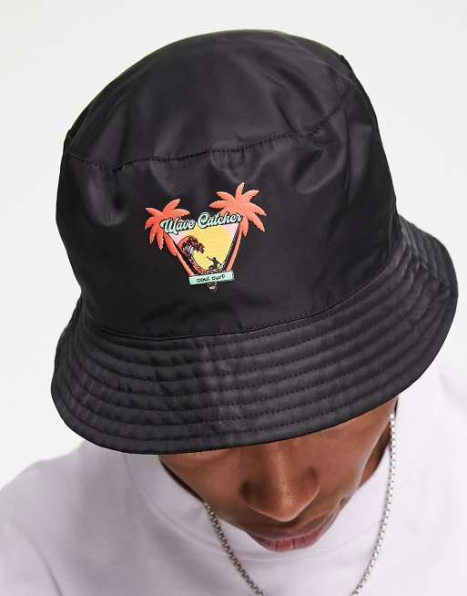 ASOS DESIGN - Cappello da pescatore nero