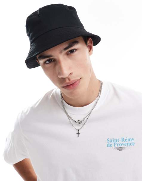 ASOS DESIGN - Cappello da pescatore nero - view 1